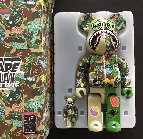 hermes bearbrick|bape bearbricks.